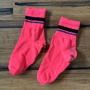 Rapha Hi-Vis pink oversocks